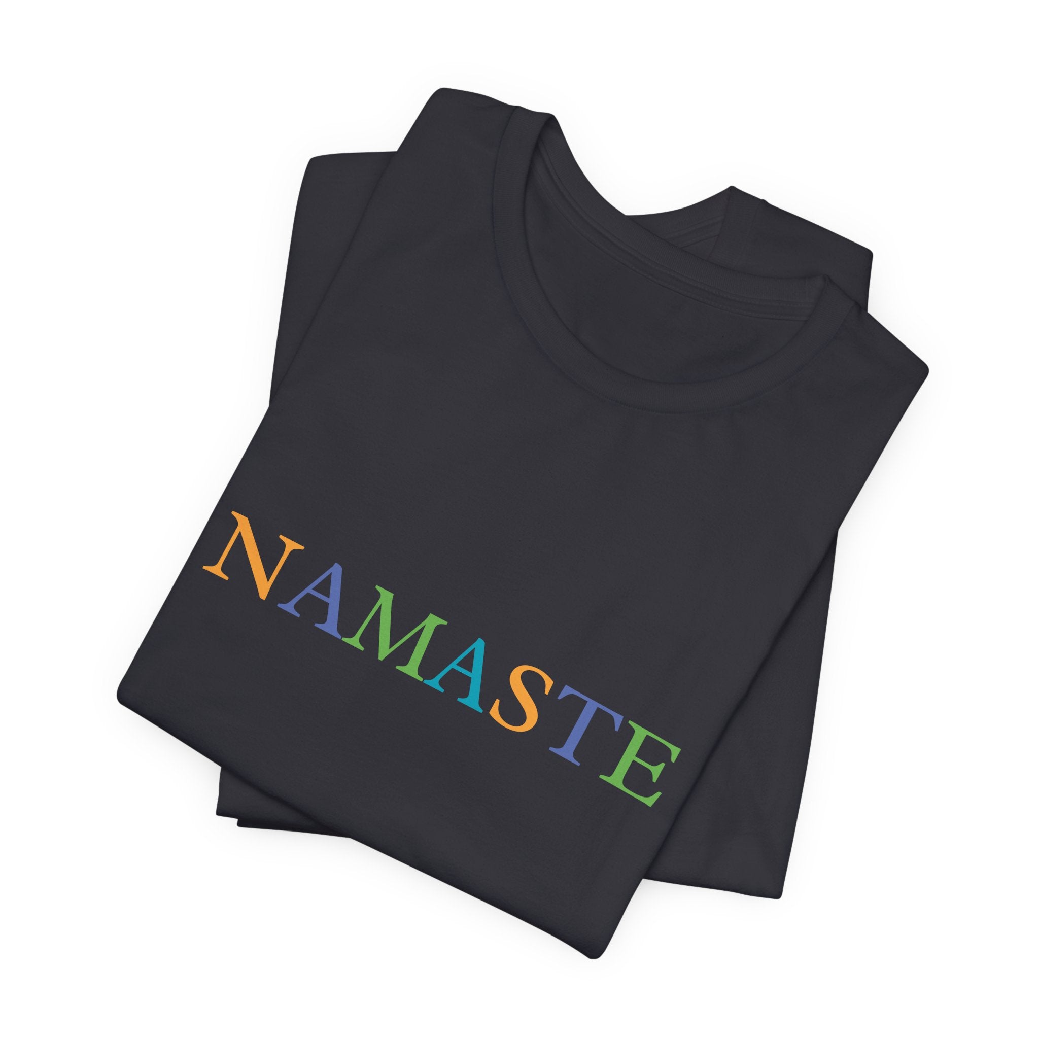 Tramunquiero NAMASTE Unisex T-Shirt with Crew Neckline